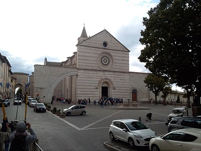 Assisi - svatá Klára - bazilika
